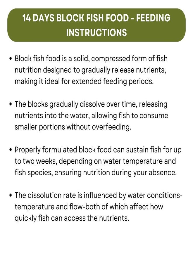 TUNAI SF+ Star 14 Days Extended Holiday Fish Food, (Pack of 2) | Adequate Nourishment for Your Aquarium Fish - Image 5